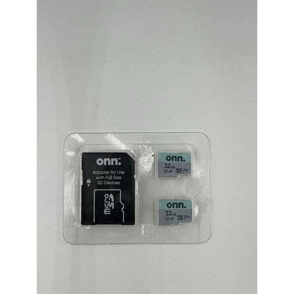 Micro SDHC 2 Cards with Adapter, 32 GB Speeds up to 100 MB - Picture 1 of 1